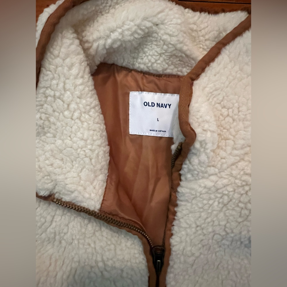 NWOT Old Navy Wool Women’s Zip Vest